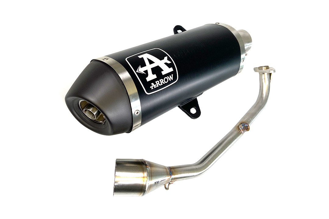 ARROW DARK URBAN Exhaust for Yamaha NMAX 125 Model Year 2021-2022