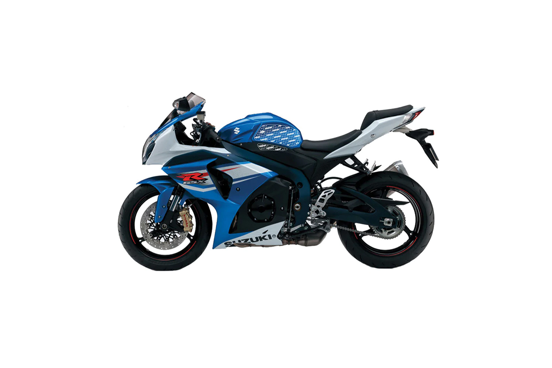 Stompgrip black, Icon, for Suzuki GSX-R1000, 2009-2016