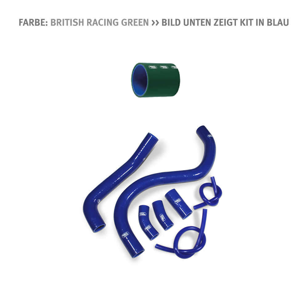 SAMCO SPORT Silicone Hose Kit British Racing Green for Honda VFR750F Model Year 1994-1997