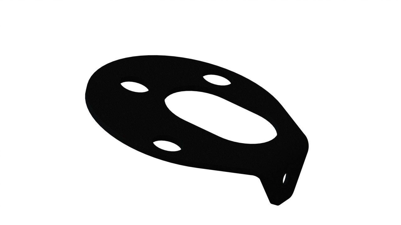 GILLES 2DGT adjustable handlebar risers black