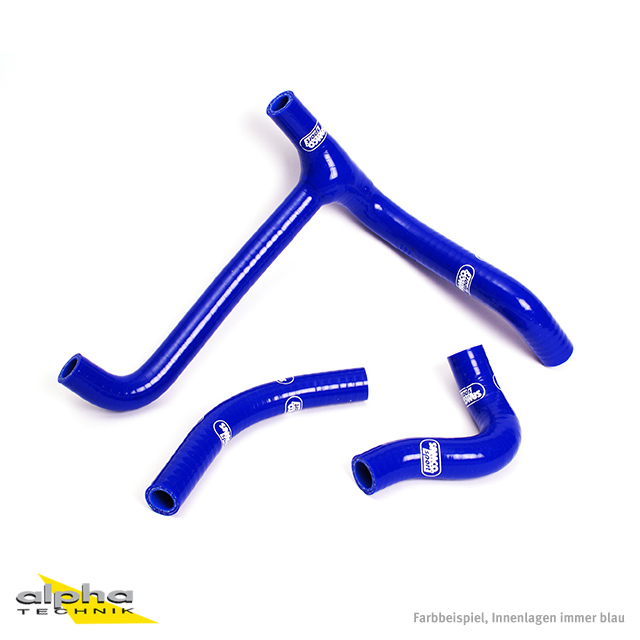 SAMCO SPORT Silicone Hose Kit blue for Suzuki RMZ450 Model Year 2006-2007
