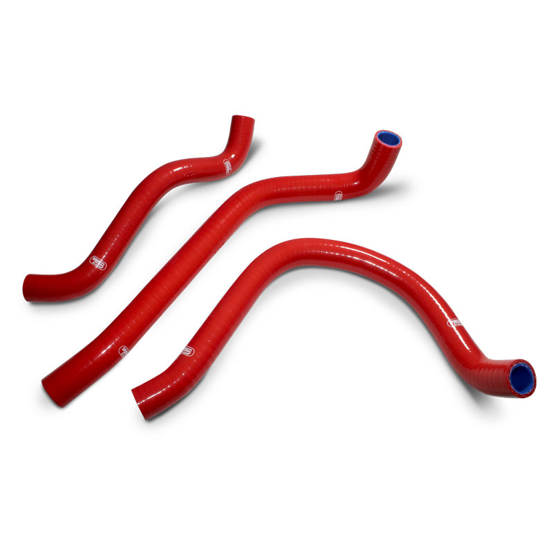 SAMCO SPORT Silicone Hose Kit Red for Yamaha TZ250 Model Year 1992-1999
