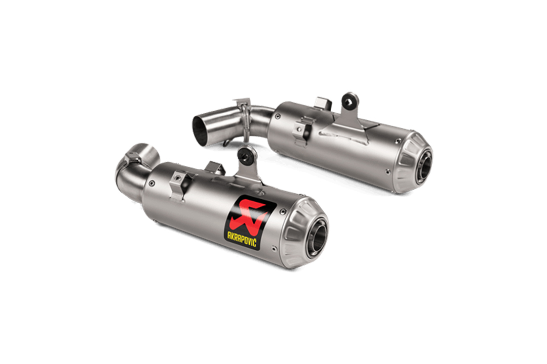 Akrapovic Slip-On Line (Titanium) Exhaust for Ducati Hypermotard 950 /SP from model year 2019-