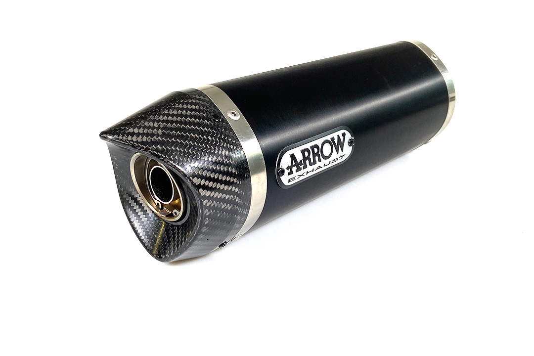ARROW THUNDER Exhaust for Honda CB125R 2018-, Aluminium (Only with ARROW Header)