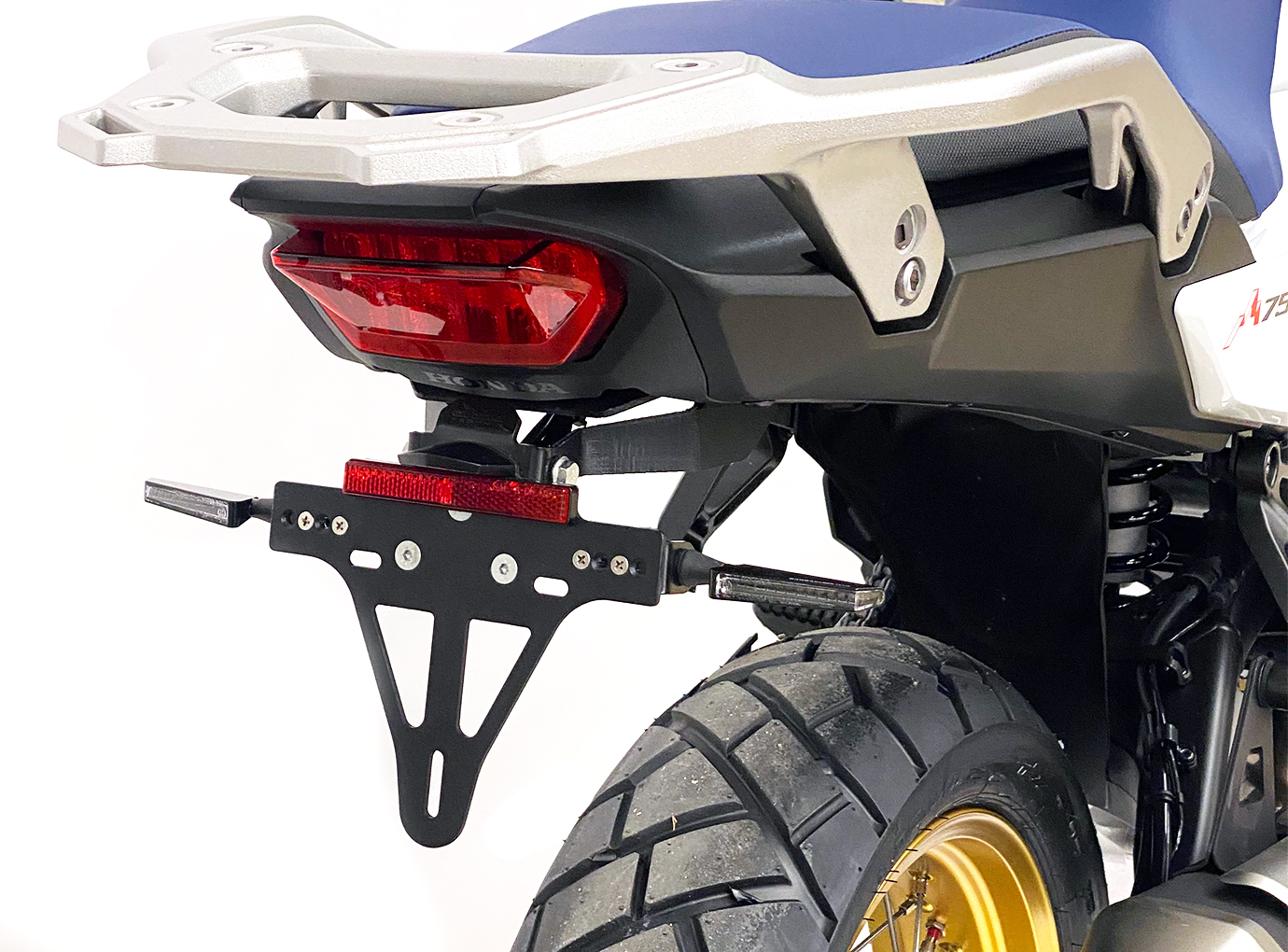 alpha Technik Licence Plate Holder for Honda XL750 Transalp, Type RD16 / RD17, Model Year 2023-