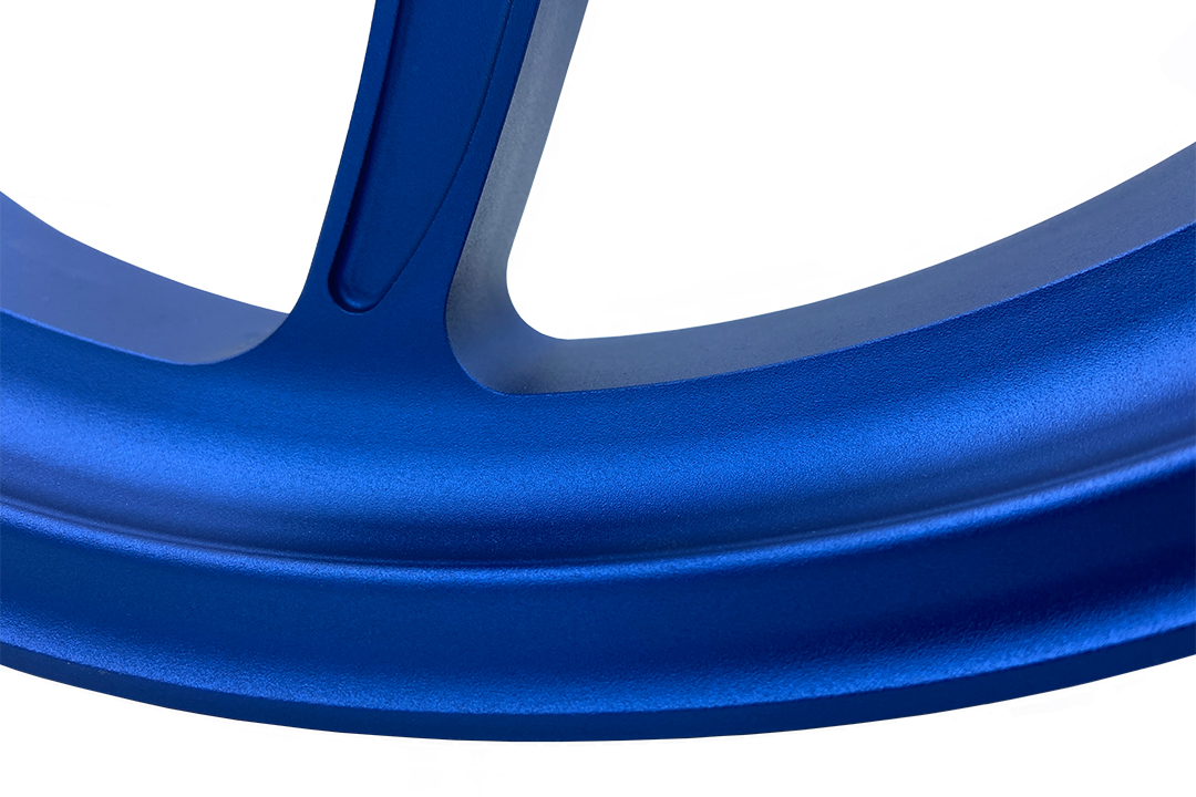 OZ Piega 17" Aluminium Forged Wheel Conversion Kit for Yamaha Tenere 700 from 2019 onwards, Matt Blue