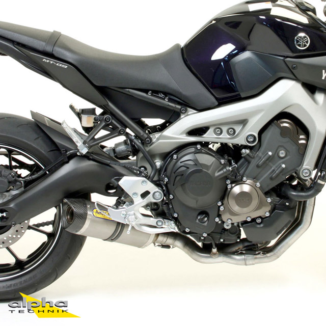 ARROW THUNDER Titanium Exhaust for Yamaha MT09 / Tracer 900 2013-