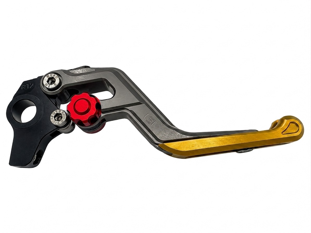 LSL ERGONIA Brake Lever R18R Anthracite/Red/Gold