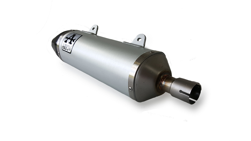 ARROW THUNDER Aluminium Exhaust for UM DSR125EX / Aprilia RX/SX 125 / Malaguti XSM/XTM 125