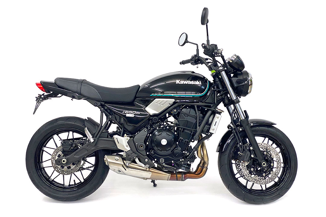 alpha Technik Licence Plate Holder for Kawasaki Z650RS Model Year 2022-