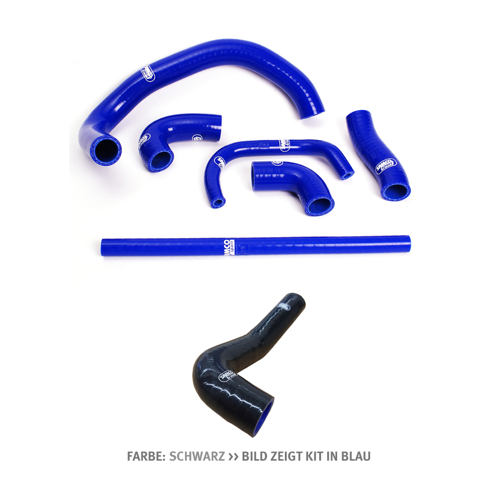 SAMCO SPORT Silicone Hose Kit black for Kawasaki ZX9R model year 1994-1997