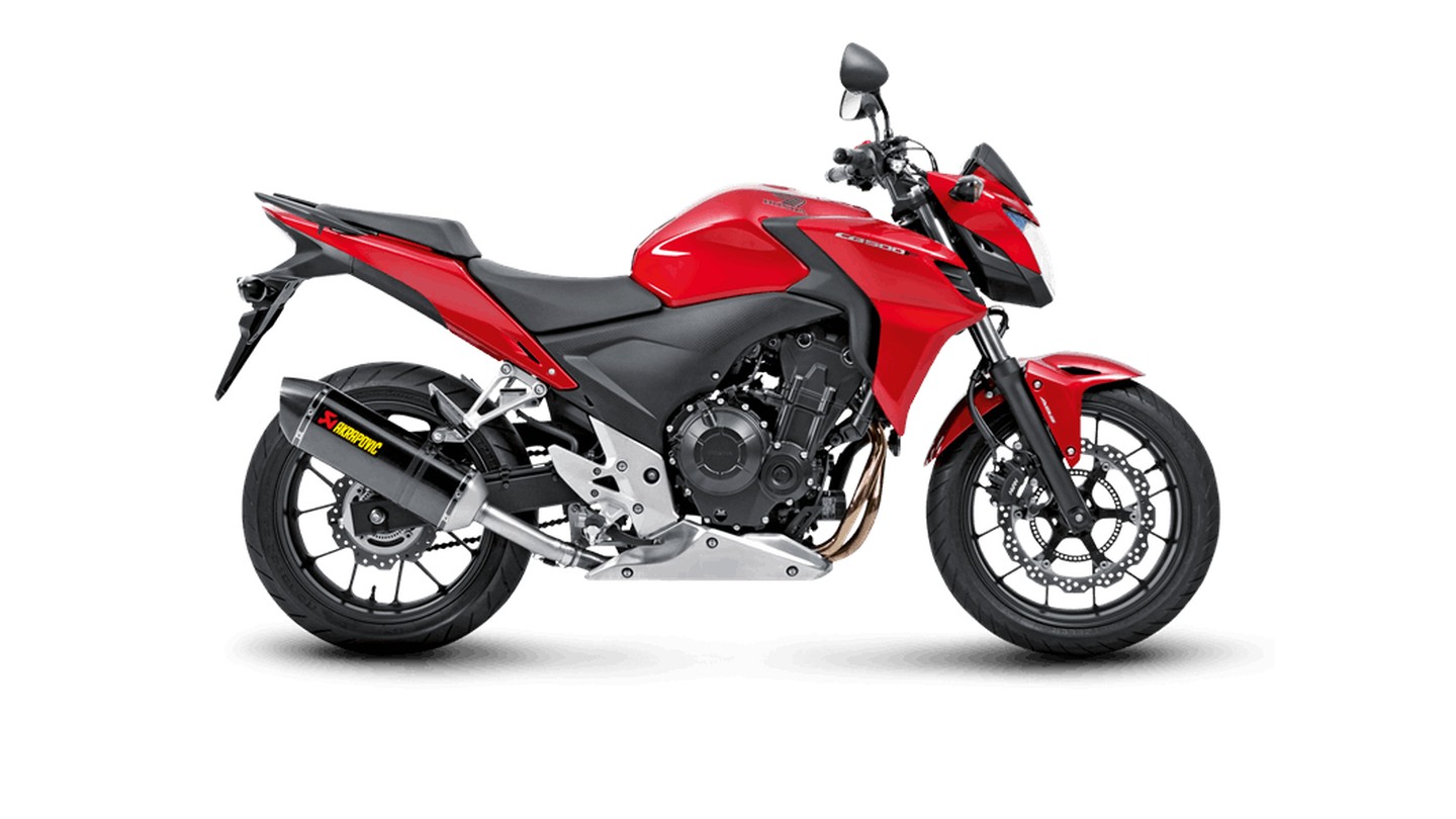 Akrapovic Slip-On Line (Carbon) Exhaust for Honda CB 400/500F 2013-2015