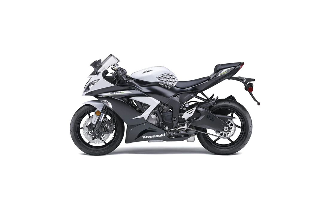 Stompgrip hybrid, Volcano, für Kawasaki ZX6R Ninja, 2009-2025