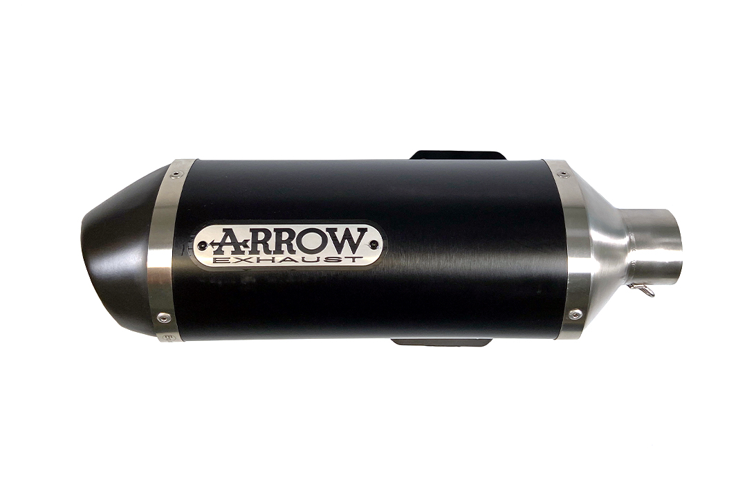 ARROW DARK URBAN Exhaust for Vespa Primavera I-GET 125 Model Year 2017-