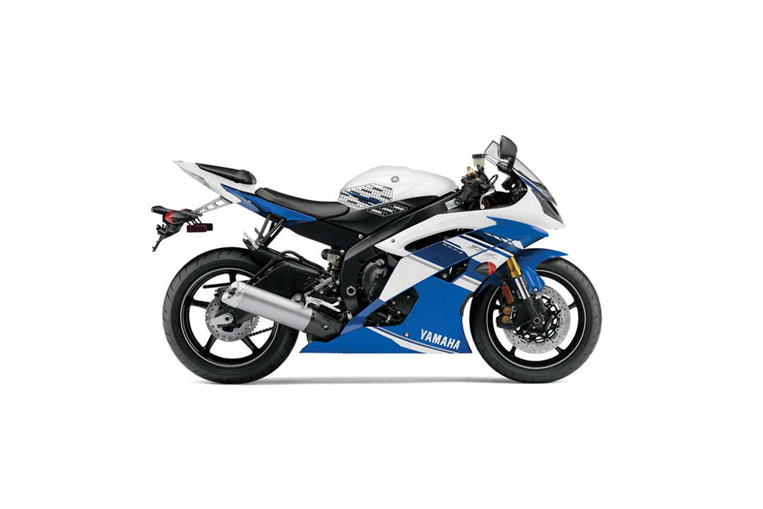 Stompgrip hybrid, Volcano, for Yamaha YZF-R6, 2008-2016