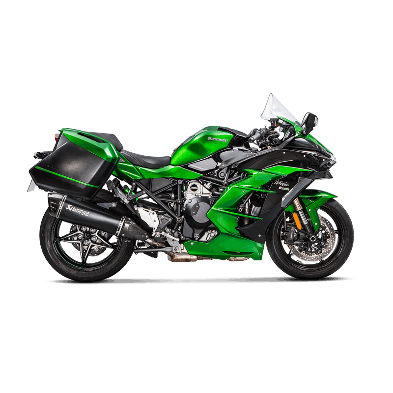 Akrapovic Slip-On Line (Titanium) silencer for Kawasaki Ninja H2 SX year 2018-2018