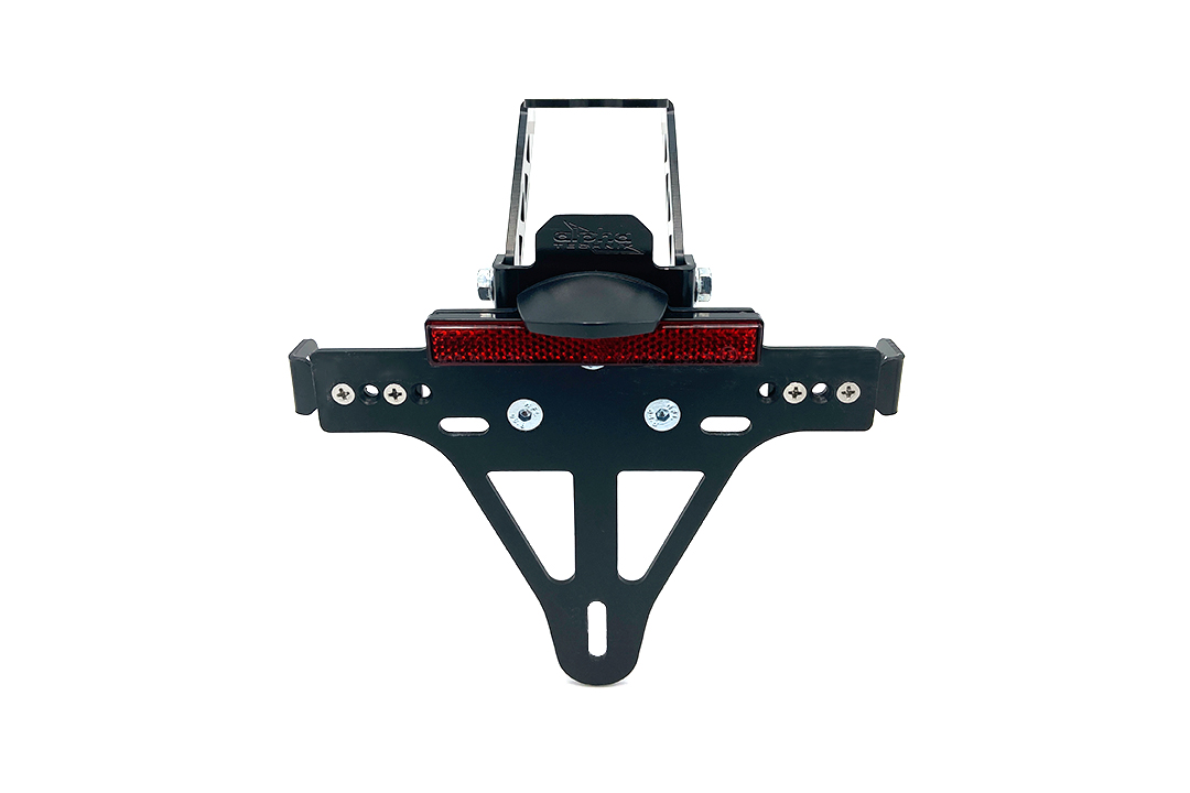 alpha Technik Number Plate Holder for Yamaha YZF-R1, Type RN12 / RN19, Model Year 2004 - 2008