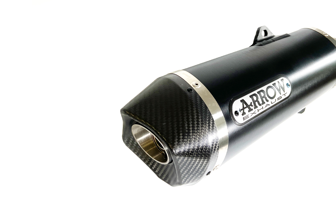 ARROW RACE TECH Exhaust for Kymco XCiting 400i 2017- made of aluminium, black