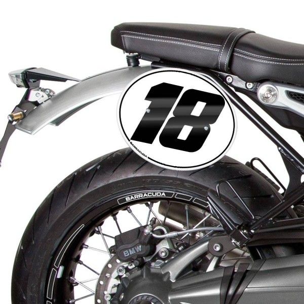 Barracuda Number Plate BMW R NineT Pure, BMW R NineT Racer, BMW R NineT Scrambler, BMW R NineT Urban GS 2017-