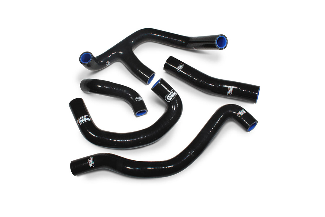 SAMCO SPORT Silicone Hose Kit Black for Suzuki RGV250 Model Year 1991-1996