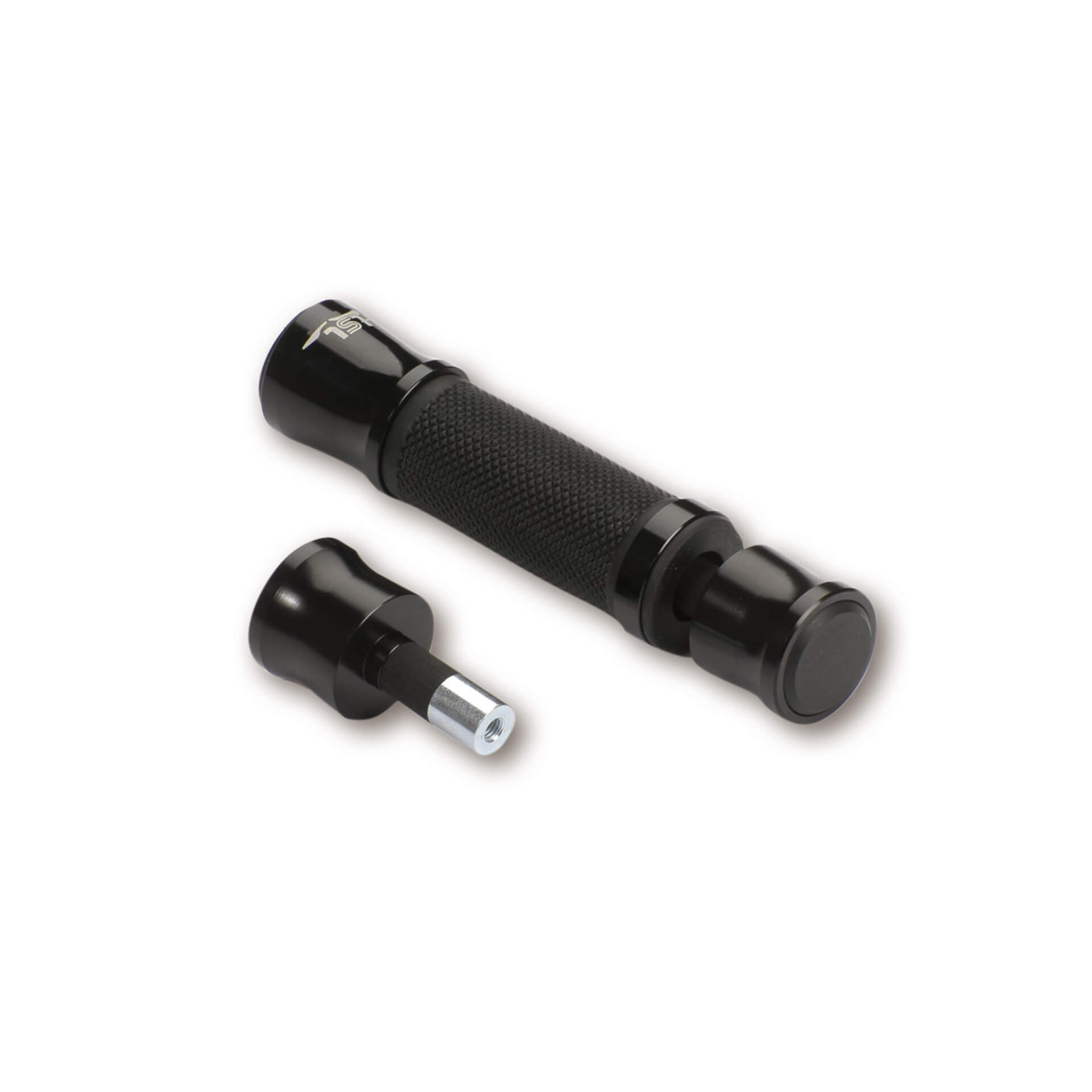 LSL Bar End Weight, for 14 mm and 18 mm Inner Diameter, Black