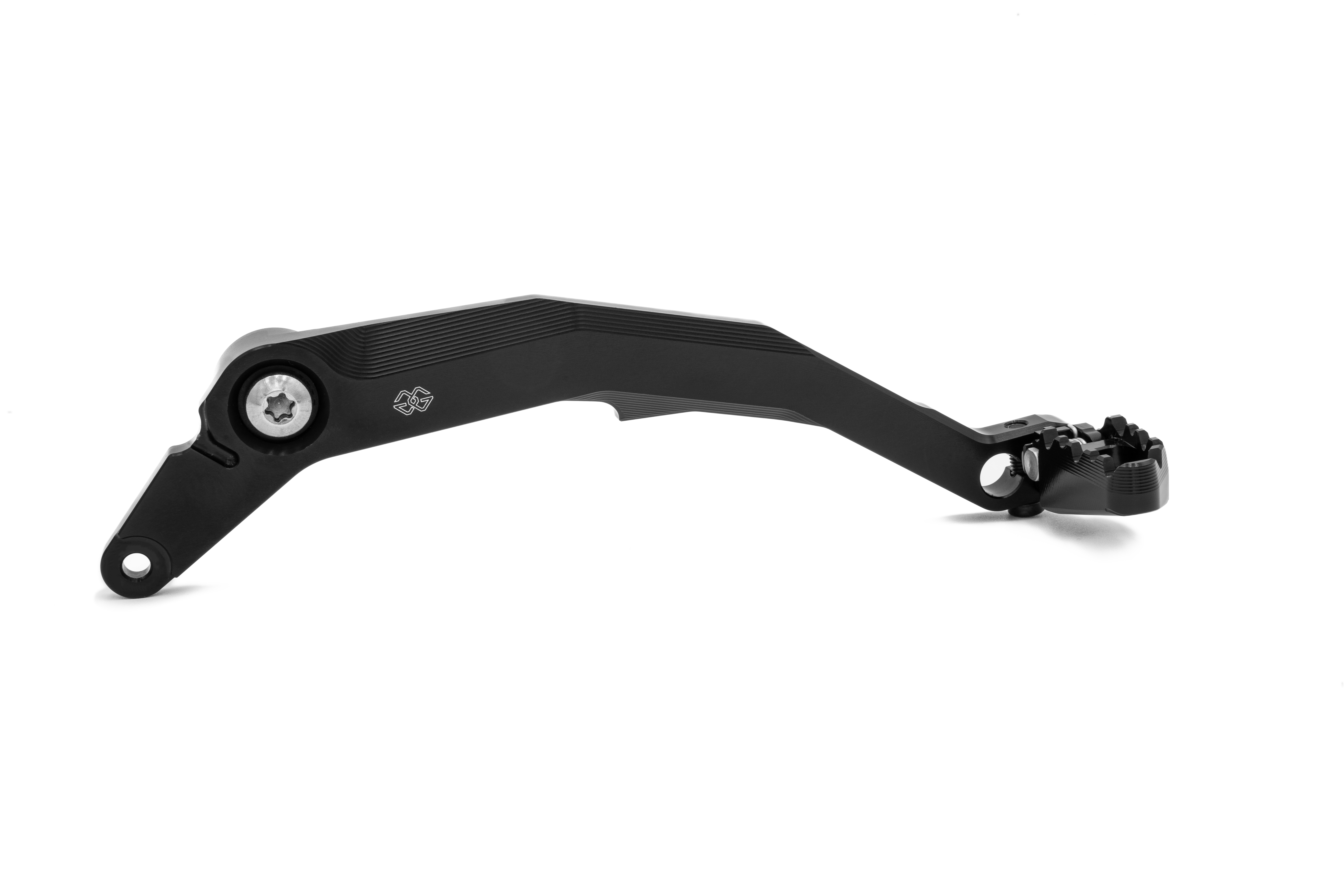 GILLES RCT Gear and Brake Lever Kit D05 in black, for Ducati DesertX 2022-
