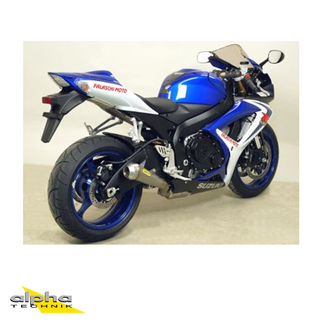 ARROW PRO-RACING Exhaust for GSX-R600 / GSXR750 2006-2007, Stainless Steel