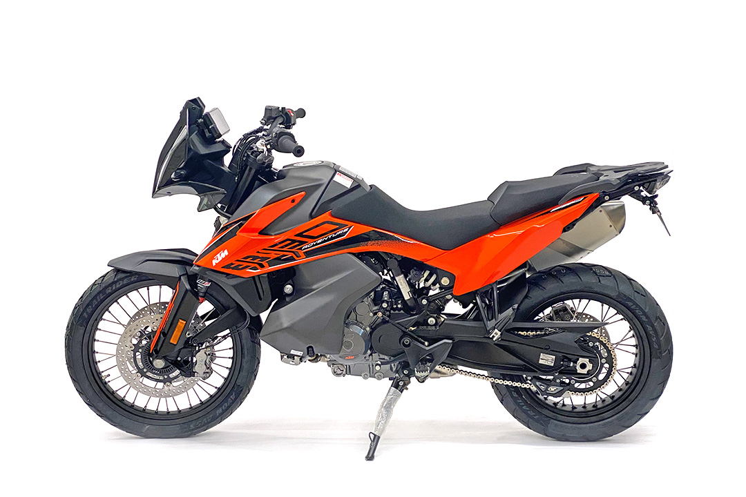 alpha Technik Number Plate Holder for KTM 790 Adventure, 890 Adventure and 890 SM T