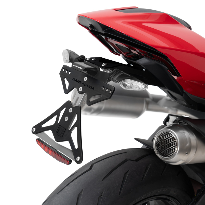 Barracuda License Plate Holder for Ducati Panigale V2, Model Year 2025-