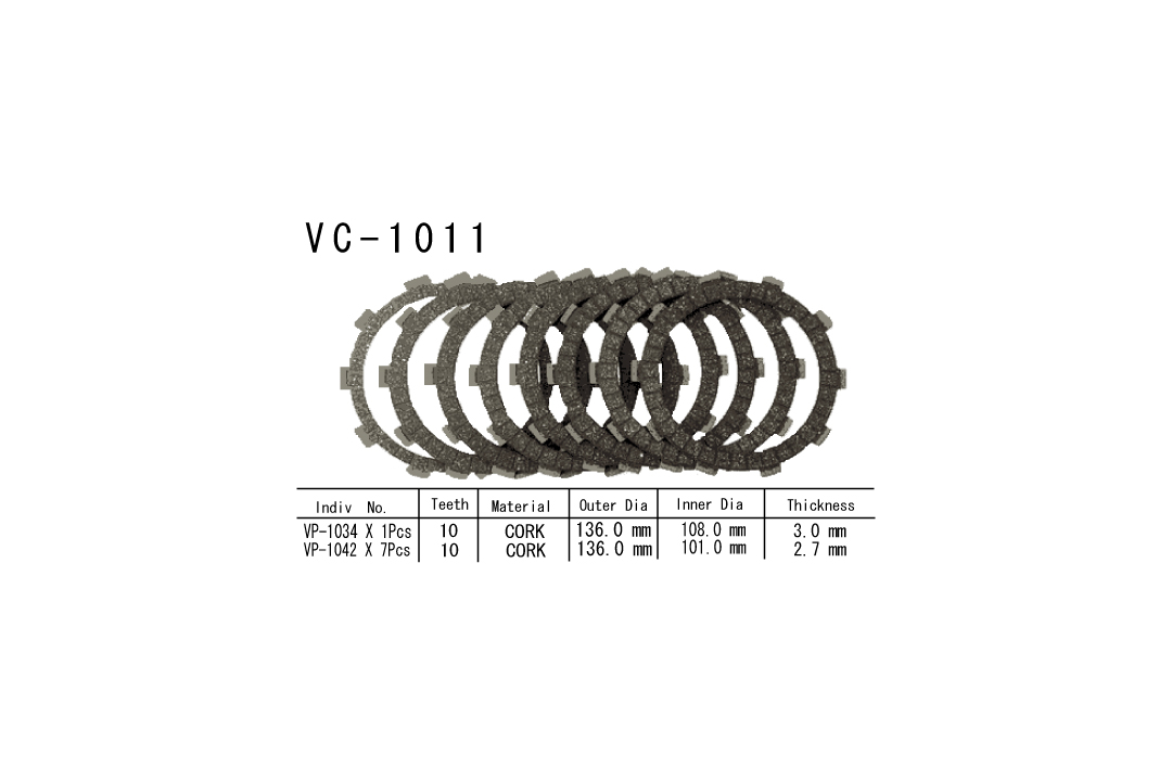 Vesrah clutch disc Clutch Kit Honda