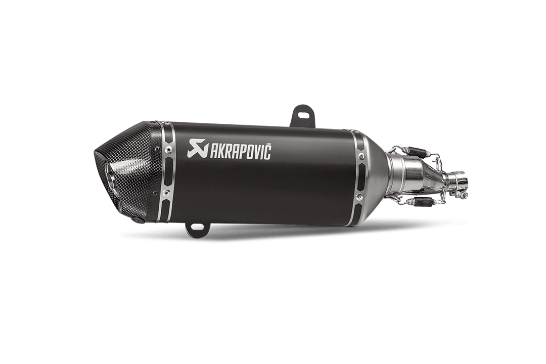 Akrapovic Slip-On Line (SS) Exhaust for Vespa GTS Super 125 / Sport / Tech from model year 2021
