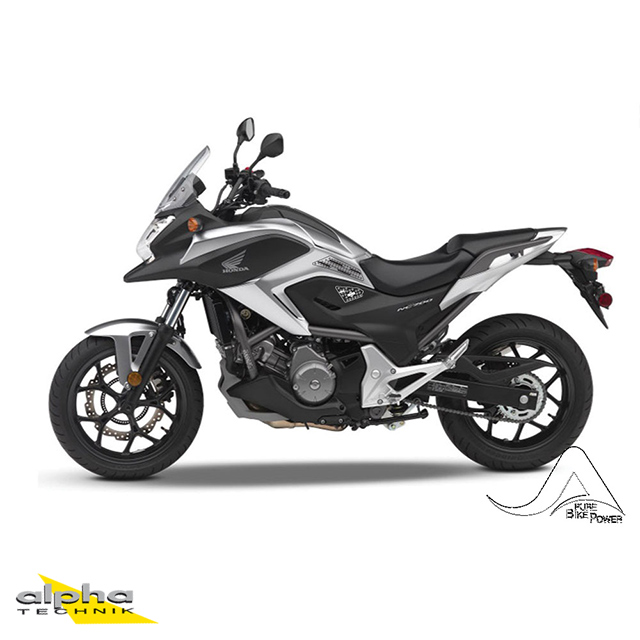 Stompgrip clear, Volcano, for Honda NC700X, NC750X, 2013-2015