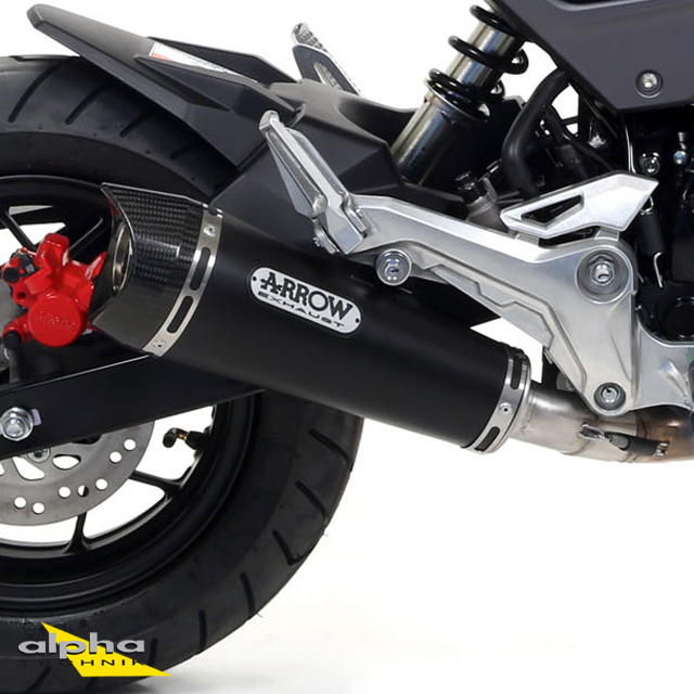 ARROW DARK X-KONE Stainless Steel Exhaust for Yamaha MT-07 2014-2020 / MT-07 Tracer 2016-2017 / Tracer 700 2020-