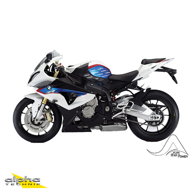 Stompgrip black, Volcano, for BMW S1000R/ RR, HP4