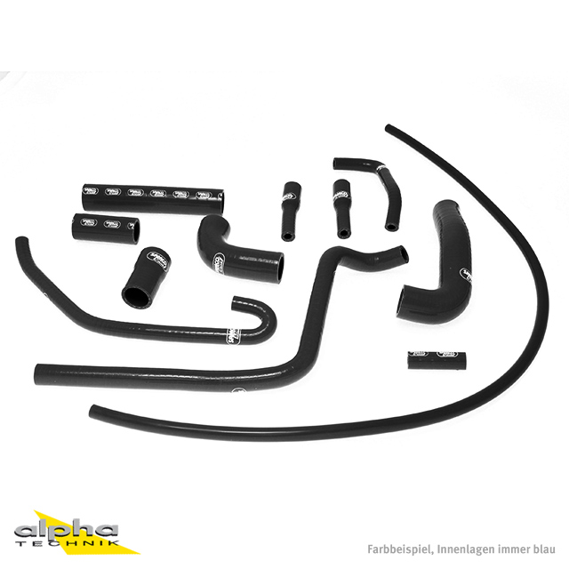 SAMCO SPORT Silicone Hose Kit black for MV Agusta Brutale 750 910 989R Model Year 2001-2012