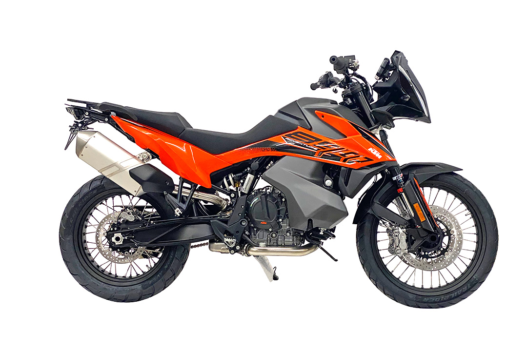 alpha Technik Number Plate Holder for KTM 790 Adventure, 890 Adventure and 890 SM T