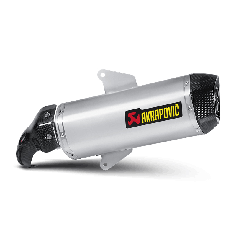 Akrapovic Slip-On Line (SS) silencer for Aprilia SRV 850 year 2012-2016 and Gilera GP 800 year 2008-2015