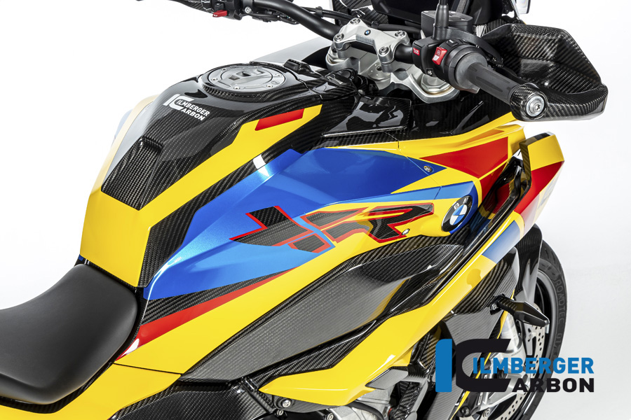 Ilmberger Carbon Adventure fuel tank (Set), glossy, BMW S1000XR 2020- M1000XR 2024-
