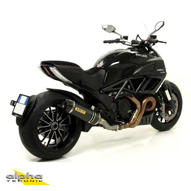 ARROW RACE TECH Carbon Exhaust for Ducati Multistrada 1200 / Diavel / Monster 1200 / Monster 821