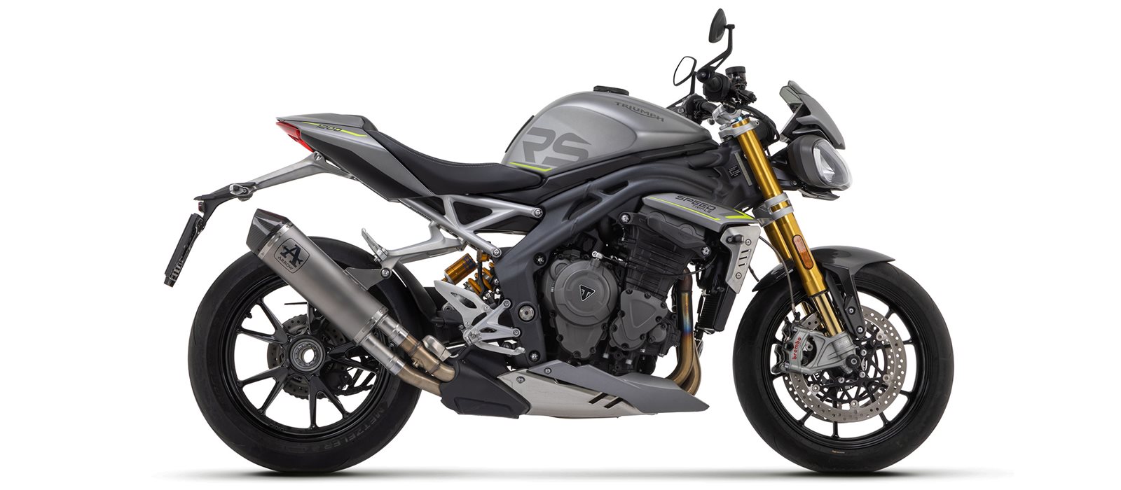 ARROW RACE-TECH Titanium Exhaust for Triumph Speed Triple 1200 RS from model year 2021-