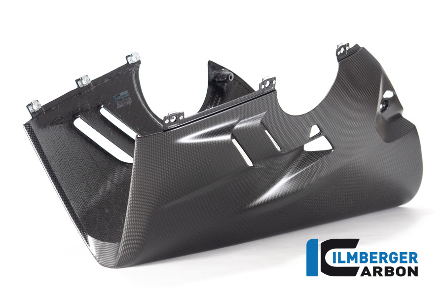 Ilmberger Carbon Belly Pan, High Exhaust Racing, Matt, Ducati Panigale V4, V4S 2022-