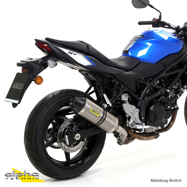 ARROW RACE TECH Exhaust for Suzuki SV650 2016- Titanium