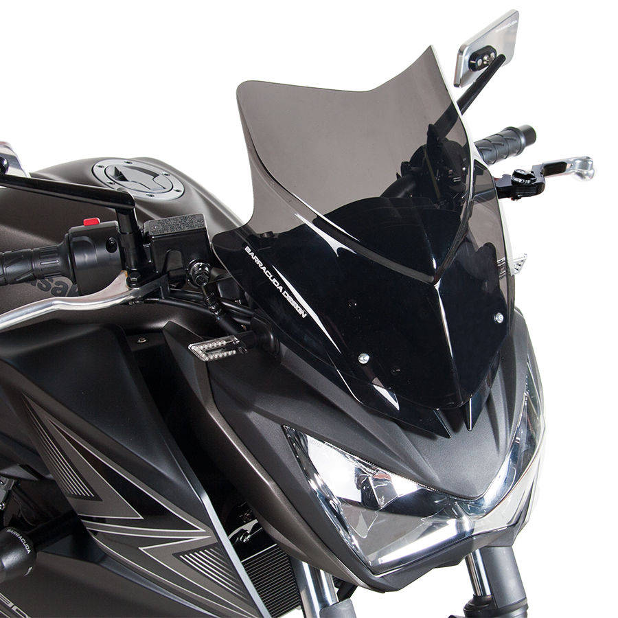 Barracuda Aerosport Plexiglass Windshield for Kawasaki Z300