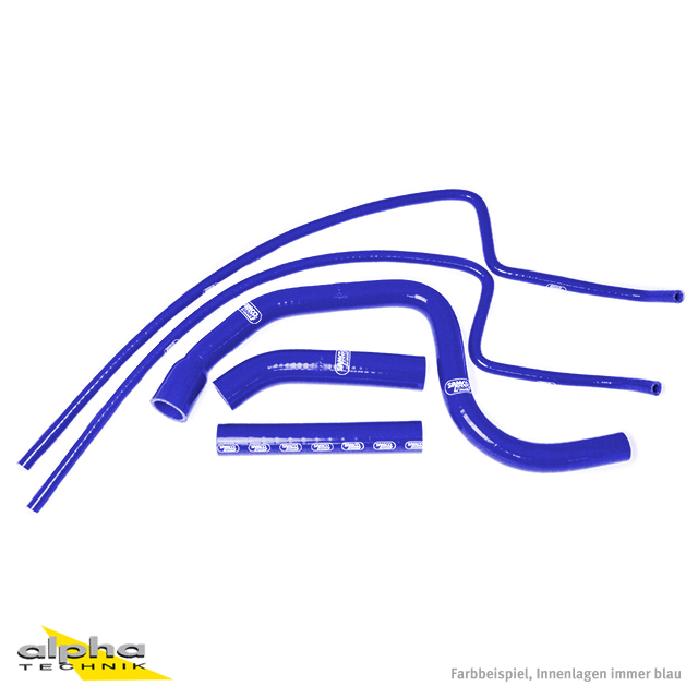 SAMCO SPORT Silicone Hose Kit Blue for Triumph Speed Triple 1050i Model Year 2011-2015