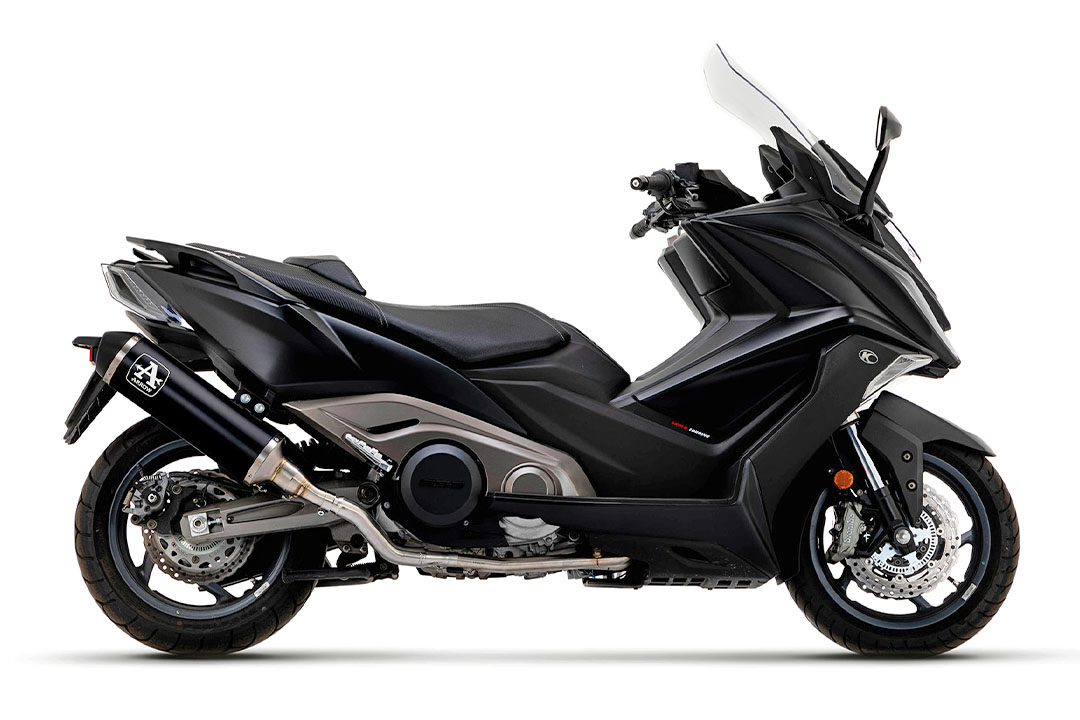ARROW DARK URBAN Exhaust for Kymco AK 550 model year 2021