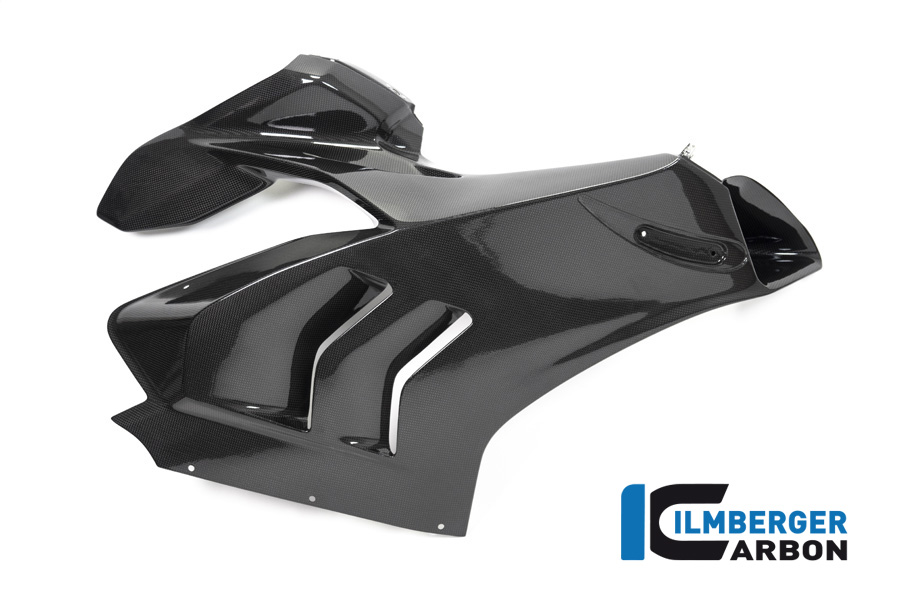 Ilmberger Carbon Fairing Side Panel right side R/S Racing, Glossy, Ducati Panigale V4, V4S, V4R 2019-