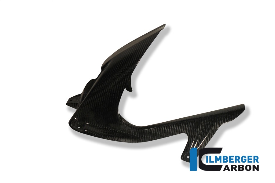 Ilmberger Carbon Mudguard rear with chainguard with ABS, Carbon