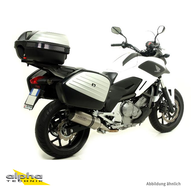 ARROW RACE TECH Exhaust for Honda NC700X/S and NC750X/S and NC700D/750D Integra in Titanium