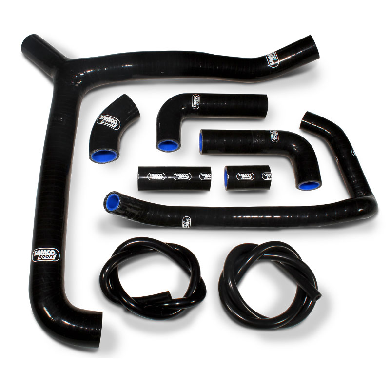 SAMCO SPORT Black Silicone Hose Kit for Honda VTR1000SP1 VTR1000SP2 Model Year 2000-2006
