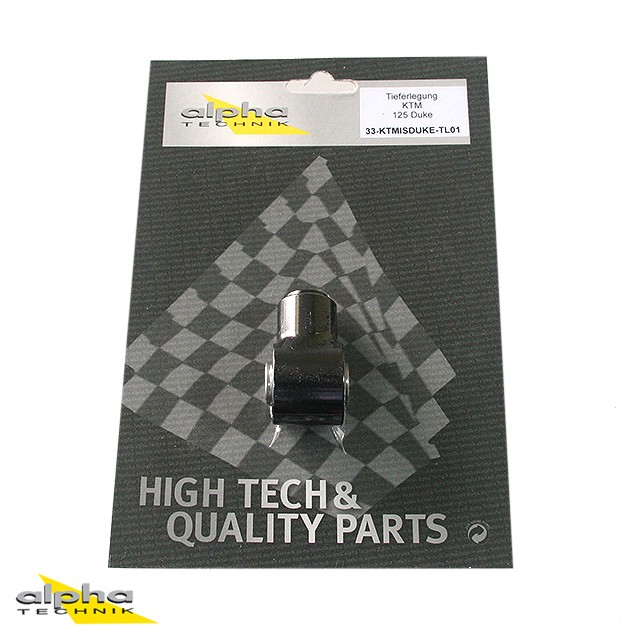 alpha Technik Lowering Kit 40mm for KTM125 Duke, Type KTMISDUKE; Model Year 2013-